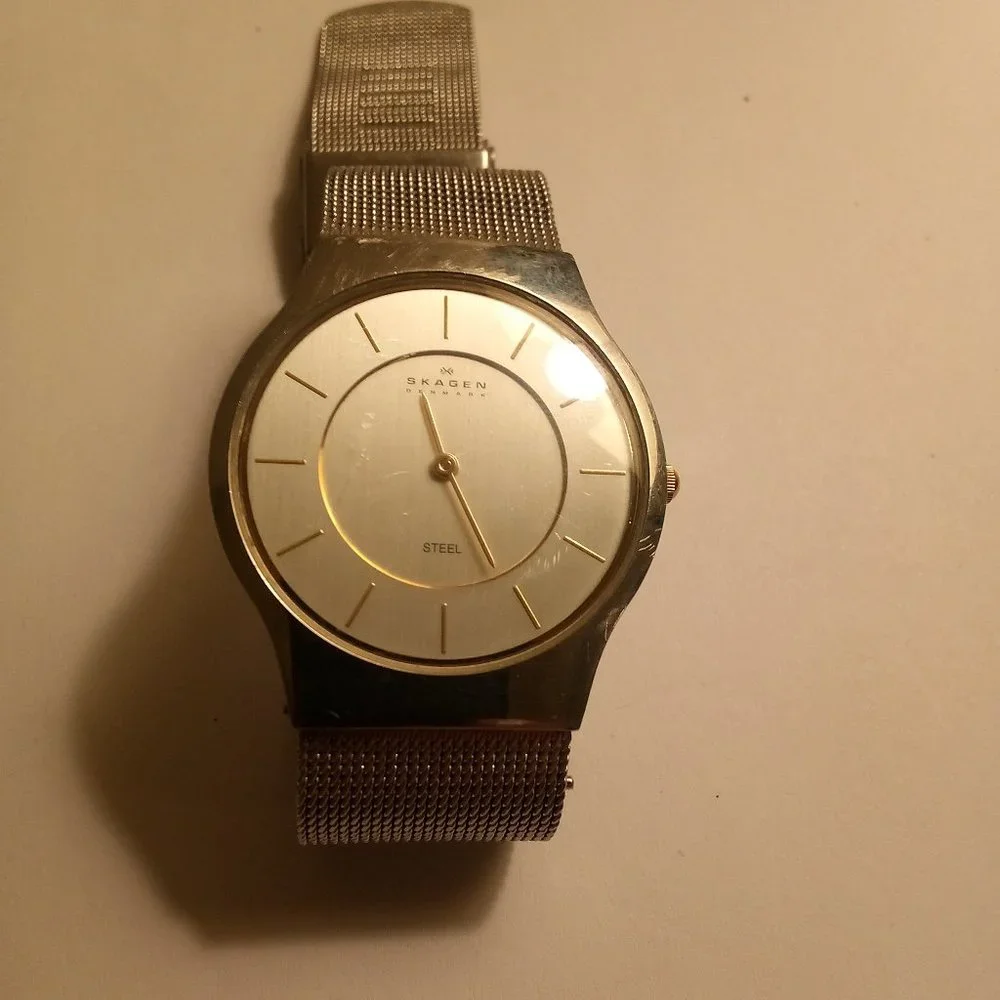 Skagen Denmark 233 LGSC  Used - Picture 5 of 6